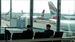View of Heathrow Terminal 5 - file pic