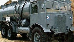 AEC 1943 Bowser petrol tanker