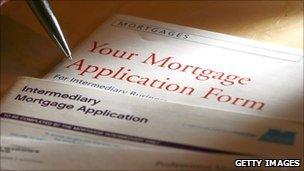 Mortgage application form