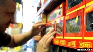 Hornby model trains