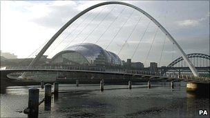 Gateshead quayside