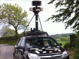 Google StreetView car