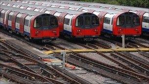 London Underground depot