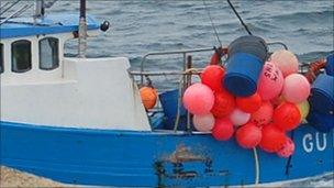 Guernsey fishing boat