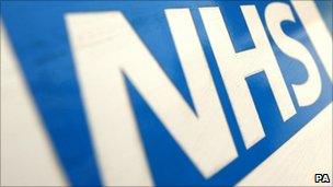 NHS logo Pic: Dominic Lipinski/PA Wire