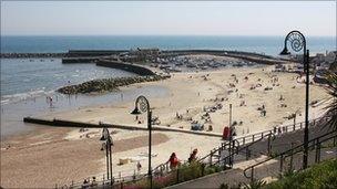 Lyme Regis beach