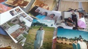 Photos of the Chisti family