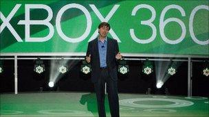 Don Mattrick, Senior Vice President of the Interactive Entertainment Business at Microsoft. announces Kinect upgrades at E3