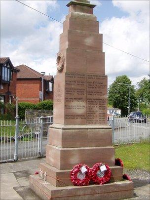 Presteigne war memorial