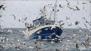 Boy John Trawler from the BBC programme Trawlermen