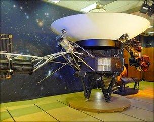 Voyager replica at JPL