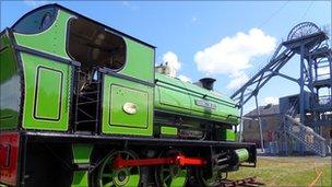 Jackie Milburn steam locomotive