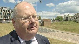 Local government minister Eric Pickles