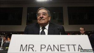 Leon Panetta at a Senate committee hearing in Washington. Photo: 9 June 2011