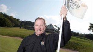 Jim McKenzie at the Celtic Manor