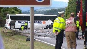 crash site, A9