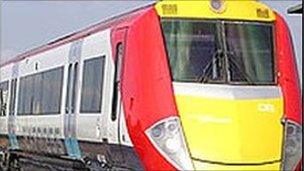 Gatwick Express train