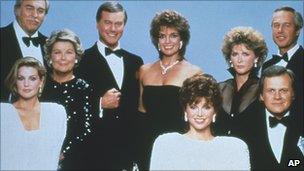 The cast of Dallas