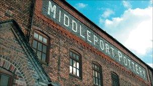 Middleport Pottery building