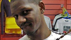 The rap artist Giggs