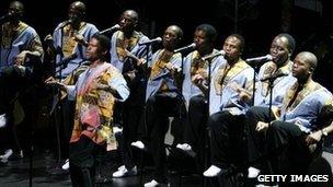 Ladysmith Black Mambazo perform