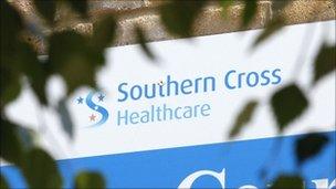 Southern Cross sign