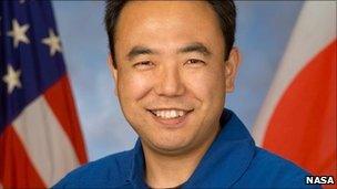 Satoshi Furukawa pictured in 2004, Nasa image