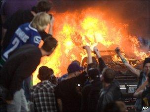 Vancouver riot, AP