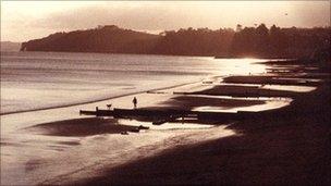 Dawlish town beach