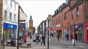 Dumfries Picture by Richard Dorrell