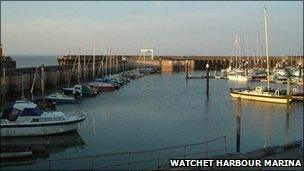 Watchet Harbour Marina