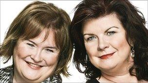 Susan Boyle and Elaine C Smith