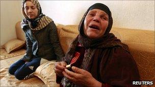 Mannoubiya Bouazizi, mother of Mohamed, Sidi Bouzid (January 2011)