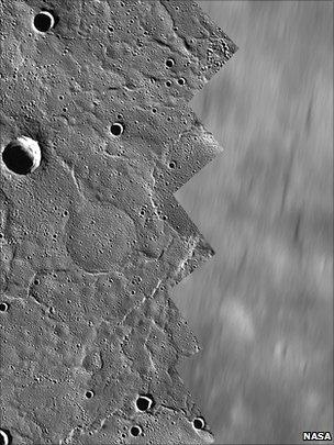 Mercury orbital images (Nasa/The Johns Hopkins University Applied Physics Laboratory/Carnegie Institution of Washington)