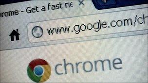 Chrome web browser