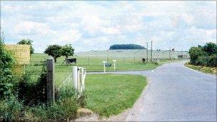 Porton Down, view of area near research establishment