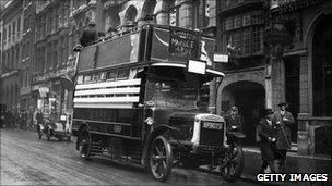 An independent bus driver drives a vehicle with barricaded windows to protect him from attack