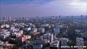 Dhaka skyline