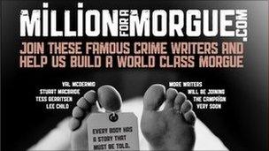 Million for a morgue webpage