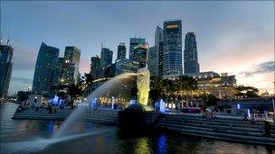 Singapore skyline