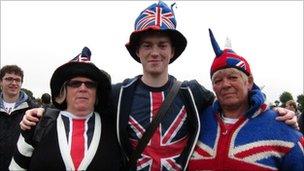 Pam Goodwin, Adam Fenton and Sue Callaghan