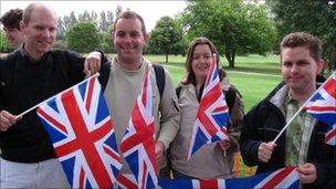 Ralph Clark, Joel Newnham, Kate Pittuck, Ian Maddison, pictured left to right