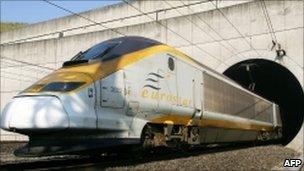 Eurostar train