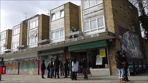 Empty shop initiative in Kilburn