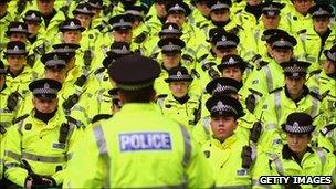 Strathclyde Police officers