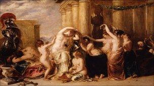 Toilet of Venus by William Etty, 1835. Copyright: York Art Gallery