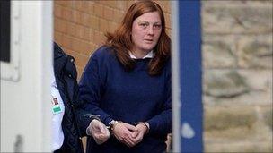 Karen Matthews, mother of Shannon Matthews