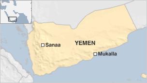 Map of Yemen