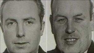 Harry Breen and Bob Buchanan were murdered by the IRA in 1989