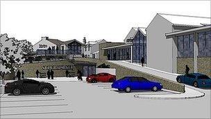 Plans for the former Robinsons Brewery site in Ulverston